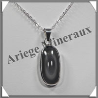 OEIL CELESTE - Pendentif OVALE Cercl - 29x14x8 mm - 8,1 grammes - G002