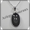 OEIL CELESTE - Pendentif OVALE Serti - 29x17x8 mm - 9,7 grammes - G005 Mexique