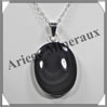 OEIL CELESTE - Pendentif OVALE Serti - 37x27x8 mm - 16,4 grammes - G010 Mexique