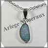 OPALE NOBLE - Pendentif Argent - Free Form - 15x8 mm - W005 Australie
