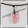 OPALE ROSE - Pendentif Argent - Ovale - 20x9 mm - W005 Prou