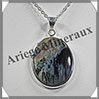 PIETERSITE - Pendentif Argent - Ovale - 35x27 mm - W004 Namibie