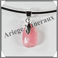 RHODOCHROSITE - Pendentif Argent - Rectangle - 20x12 mm - W018