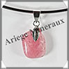 RHODOCHROSITE - Pendentif Argent - Free Form - 20x10 mm - W019 Argentine