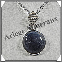 SAPHIR - Pendentif Argent - Rond - Diamtre : 15 mm - W004