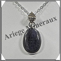 SAPHIR - Pendentif Argent - Ovale - 20x13 mm - W009