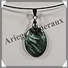 SERAPHINITE - Pendentif - Ovale - 25x20 mm - W014 Russie
