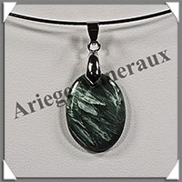 SERAPHINITE - Pendentif - Ovale - 25x20 mm - W014