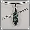 SERAPHINITE - Pendentif - Ovale - 30x10 mm - W015 Russie