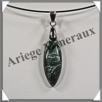 SERAPHINITE - Pendentif - Ovale - 30x10 mm - W015