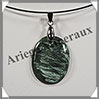 SERAPHINITE - Pendentif - Ovale - 30x25 mm - W016 Russie
