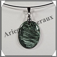 SERAPHINITE - Pendentif - Ovale - 30x25 mm - W016