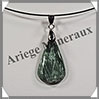 SERAPHINITE - Pendentif - Goutte - 30x20 mm - W017 Russie