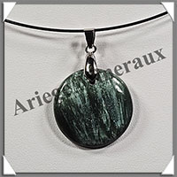 SERAPHINITE - Pendentif - Rond - Diamtre : 28 mm - W023