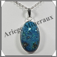 SHATTUCKITE - Pendentif Argent - Ovale - 32x18 mm - W002
