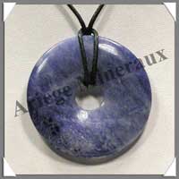 SODALITE - Pendentif Donut 45 mm - A045