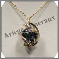 GLOBE TERRESTRE - Pendentif Sphre 20 mm - C