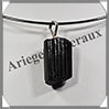 TOURMALINE NOIRE (Schorl) - Minral Brut - 28x15 mm - M001 Brsil