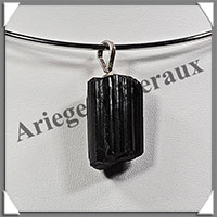 TOURMALINE NOIRE (Schorl) - Minral Brut - 28x15 mm - M001