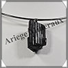 TOURMALINE NOIRE (Schorl) - Minral Brut - 28x14 mm - M002 Brsil