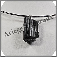 TOURMALINE NOIRE (Schorl) - Minral Brut - 28x14 mm - M002