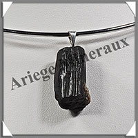 TOURMALINE NOIRE (Schorl) - Minral Brut - 29x10 mm - M003