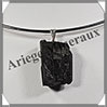 TOURMALINE NOIRE (Schorl) - Minral Brut - 25x16 mm - M007 Brsil