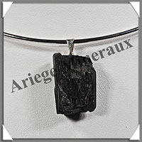 TOURMALINE NOIRE (Schorl) - Minral Brut - 25x16 mm - M007