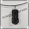 TOURMALINE NOIRE (Schorl) - Minral Brut - 30x19 mm - M010 Brsil