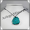 TURQUOISE (Vritable) - Pendentif - Free Form - 45x40x5 mm - C031 USA
