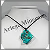 TURQUOISE (Vritable) - Pendentif - Free Form - 50x40x5 mm - V001 USA
