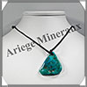 TURQUOISE (Vritable) - Pendentif - Free Form - 45x40x5 mm - V003 USA