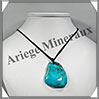 TURQUOISE (Vritable) - Pendentif - Free Form - 45x40x5 mm - V008 USA