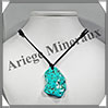 TURQUOISE (Vritable) - Pendentif - Free Form - 50x40x5 mm - V009 USA