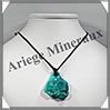 TURQUOISE (Vritable) - Pendentif - Free Form - 45x35x7 mm - V010 USA