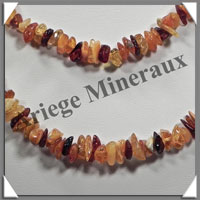 AMBRE - Sautoir Baroque Long - Petits Morceaux - Multicolore - 200 cm - L002