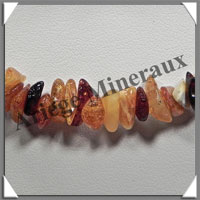 AMBRE - Sautoir Baroque Long - Petits Morceaux - Multicolore - 200 cm - L002