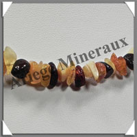 AMBRE - Sautoir Baroque - Petits Morceaux - Multicolore - 70 cm - L003
