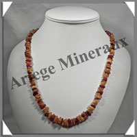 AMBRE - Sautoir Baroque - Petits Morceaux - Multicolore - 70 cm - L004