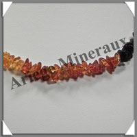 AMBRE - Sautoir Baroque - Petits Morceaux - Dgrad de Couleurs - 70 cm - L005