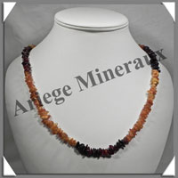 AMBRE - Sautoir Baroque - Petits Morceaux - Mlange de Couleurs - 70 cm - L007