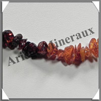 AMBRE - Sautoir Baroque - Petits Morceaux - Mlange de Couleurs - 70 cm - L008