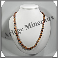 AMBRE - Sautoir Baroque - Petits Morceaux - Multicolore - 66 cm - L021