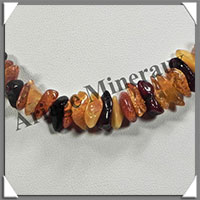 AMBRE - Sautoir Baroque - Petits Morceaux - Multicolore - 66 cm - L021