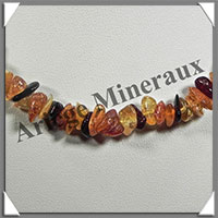 AMBRE - Sautoir Baroque - Petits Morceaux - Multicolore - 68 cm - L022