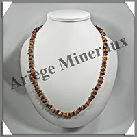 AMBRE - Sautoir Baroque - Petits Morceaux - Multicolore - 68 cm - L023