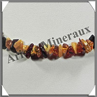 AMBRE - Sautoir Baroque - Petits Morceaux - Multicolore - 68 cm - L023
