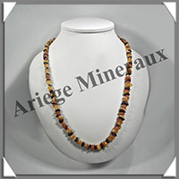 AMBRE - Sautoir Baroque - Petits Morceaux - Multicolore - 66 cm - L024