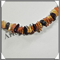 AMBRE - Sautoir Baroque - Petits Morceaux - Multicolore - 66 cm - L024