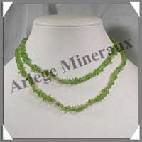 PERIDOT - Sautoir Baroque - 80 cm - C31091